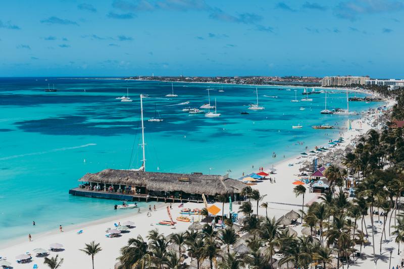 Aruba beach and travel